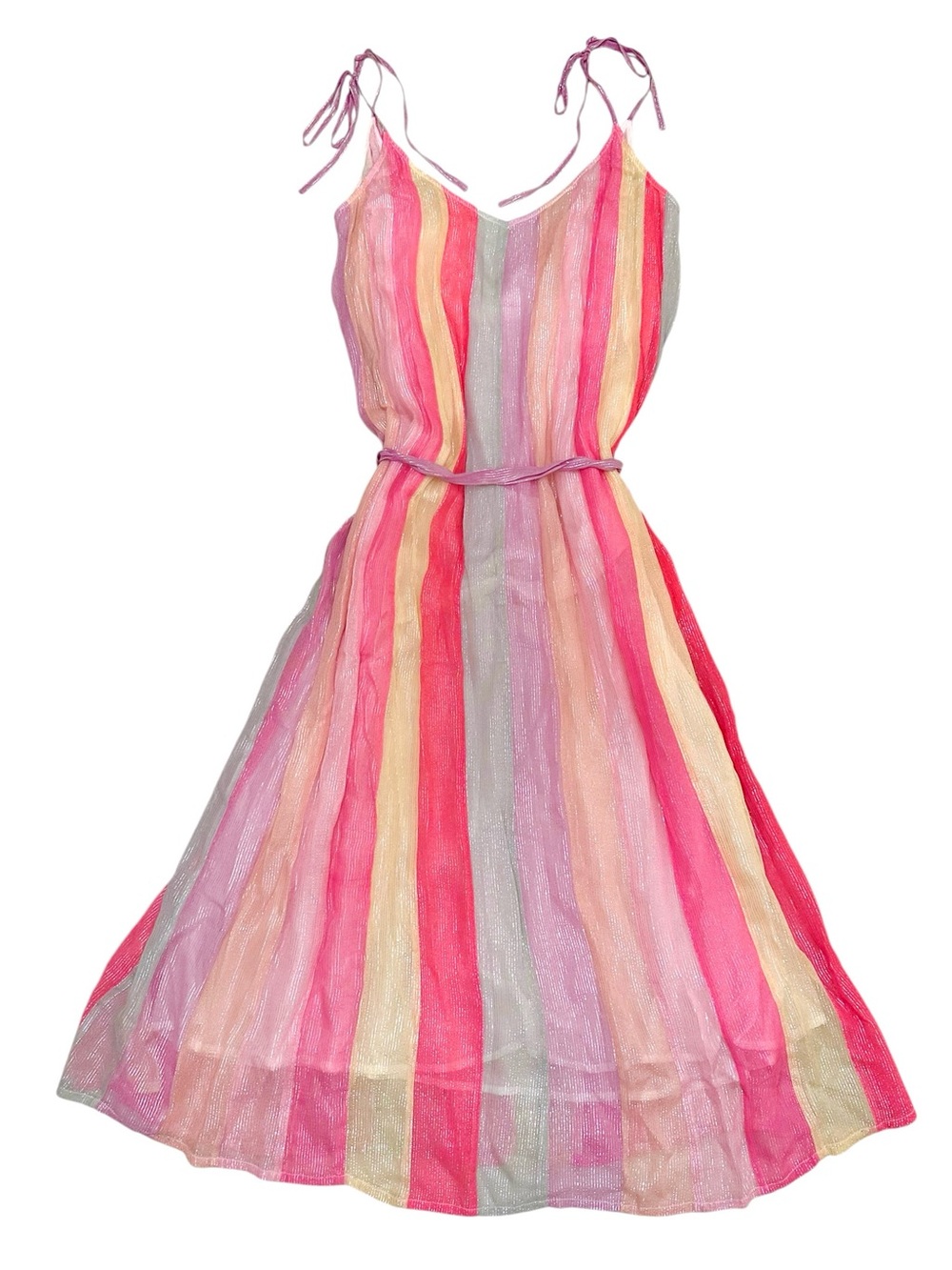 Sundress Cary Dress in Marbella Mix Rainbow size M/L NWT